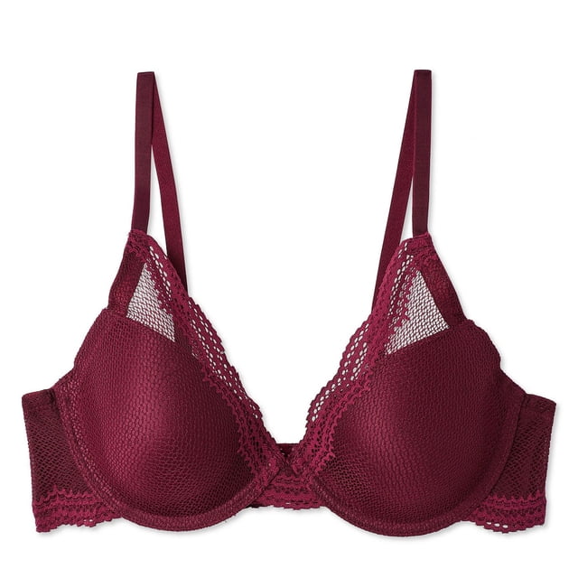 George Women'S Underwire Lace T-Shirt Bra