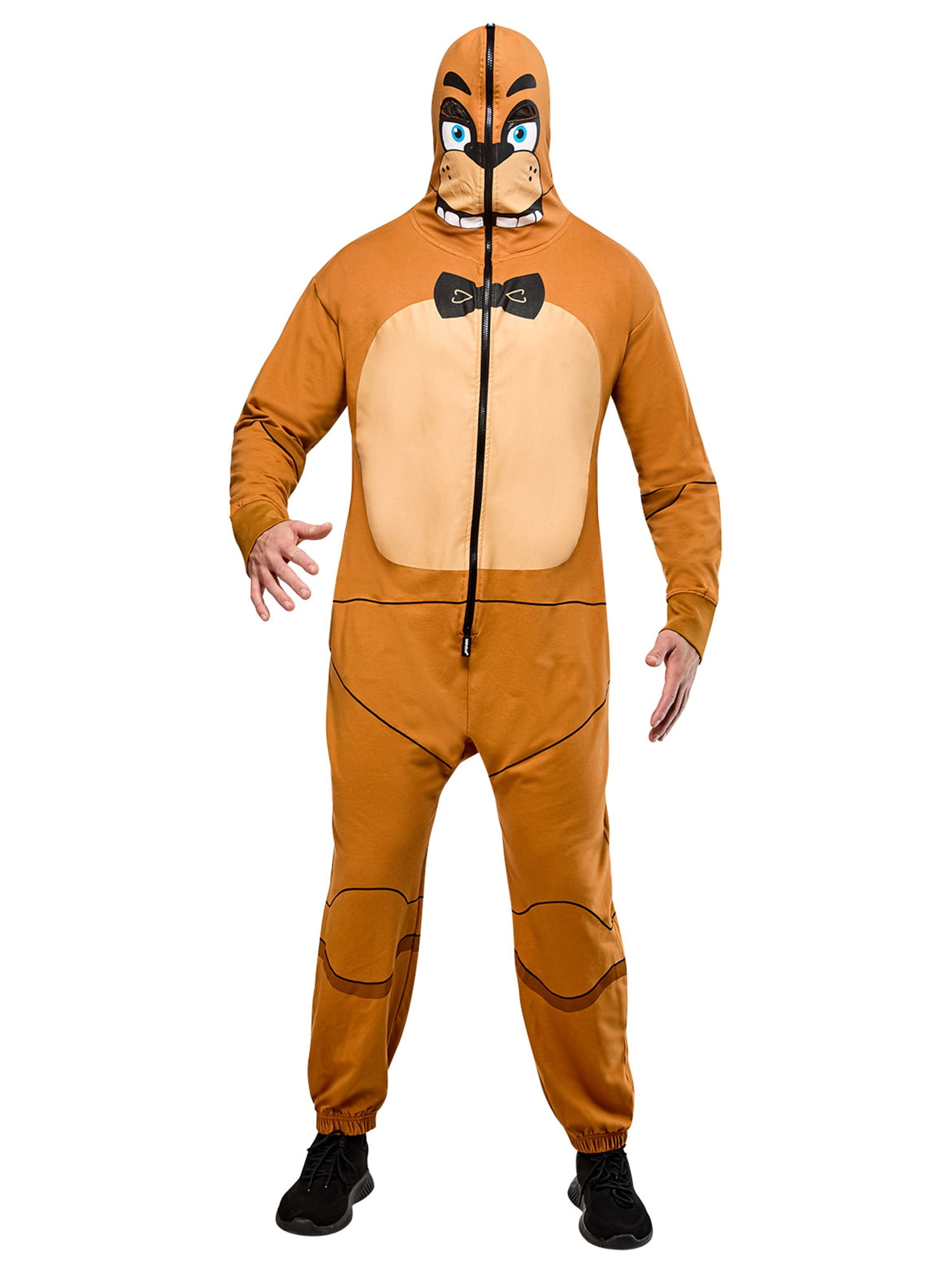 Costume Zipsters Masked-Up Freddy Fazbear de Five Nights At Freddy's pour Adultes par Rubies, pour