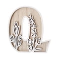 thumbnail image 2 of 5 Inch Wooden Letters for Wall Decoration – for 's Room Craft Projects Name Signs Weddings and Home ,2 Pack, 2 of 6