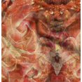 thumbnail image 1 of Soimoi Tissu Cambric en Coton Rouge Imprimé Floral Trèfle 1 Yard 42 Pouces de Large, 1 of 6
