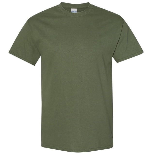 Gildan Mens Heavy Cotton Short Sleeve T-Shirt (Pack Of 5)