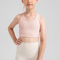 thumbnail image 1 of Soki Toddler Kids Boys Girls Quick Drying Racerback Tank Top Sleeveless Bottom Yoga Camisole, 1 of 1