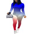 thumbnail image 3 of Female Jumpsuit  Neck Long Sleeve Bodysuit M, 3 of 6