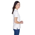 thumbnail image 3 of Harriton Ladies' 6 oz. Ringspun Cotton PiquÃ© Short-Sleeve Polo, 3 of 3