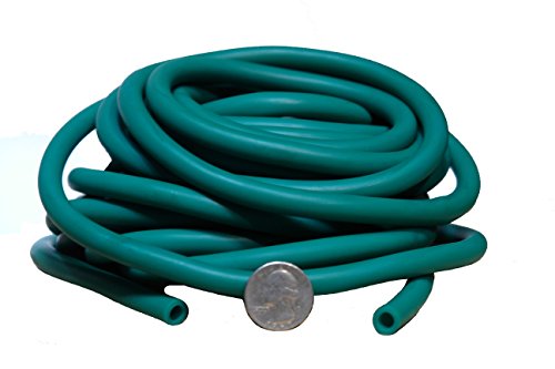 Workoutz 25ft Exercise Bulk Resistance Band Tubing Rolls (Green - Light)