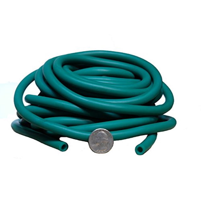 Workoutz 25ft Exercise Bulk Resistance Band Tubing Rolls (Green - Light)