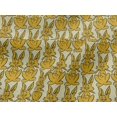 thumbnail image 4 of oneOone Viscose Jersey Fabric Rabbit Block Print Fabric BTY 60 Inch Wide, 4 of 5