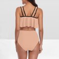 thumbnail image 4 of Birdeem Ensemble de Maillot de Bain Bikini à Volants pour Femmes, 4 of 9