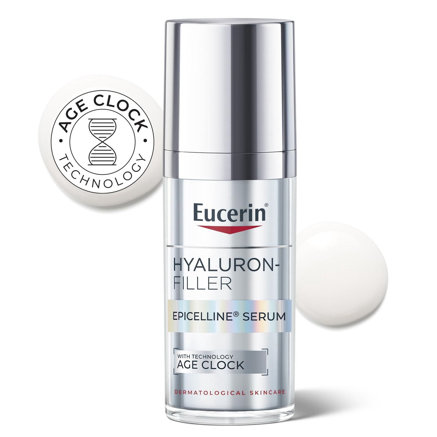 Eucerin Sérum pour le Visage Antiâge à l'Acide Hyaluronique Epicelline, Tous Types de Peau