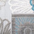 thumbnail image 3 of SAFAVIEH Cabana Anuki Floral Outdoor Area Rug, 3 of 9