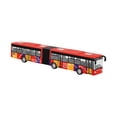 thumbnail image 3 of Autobus Articulé à Deux Sections en Métal pour Décoration d'Éveil et Récompense Rouge, 3 of 8