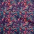 thumbnail image 1 of oneOone Tissu Georgette Viscose Violet Abstrait Matériel de Robe Tissu Imprimé Tissu au Mètre 42 Pouces de Large, 1 of 4