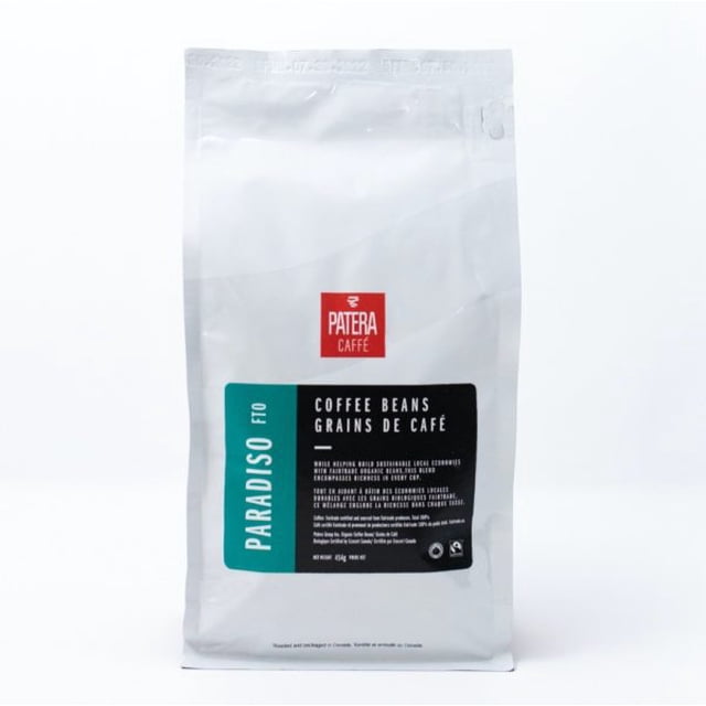 Patera Paradiso F.T.O coffee beans
