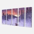 thumbnail image 2 of Arbres de Lapland Finlandais en Hiver - Impression sur Toile Paysage, 2 of 3