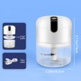 thumbnail image 3 of Oleegame 1PC Multi Functional Cooking Electromechanical Meat Mince Machine Home Meat Grinder White, 3 of 8