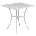 thumbnail image 1 of 28'' Square Gold Indoor-Outdoor Steel Patio Table, 1 of 4