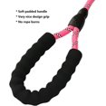 thumbnail image 4 of Strong Nylon Dog Leash Rope with Comfortable Padded Handle Training Lead for Medium and Large Breeds Dogs - Heavy Duty 5ft Long (Rose Red), 4 of 4