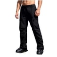thumbnail image 3 of Sentmoon Pantalon de Neige Homme Pantalon de Ski Unisexe Décontracté à la Mode Uni Patchwork Fermeture Éclair Multiples Poches Pantalon de Ski pour Protection Imperméable et Respirante TTTG, 3 of 9