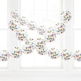 thumbnail image 2 of Rainbow Confetti Linking Balloon Garland Kit, 15pc, 2 of 2