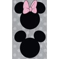 thumbnail image 4 of Minnie et Mickey Mouse Jeté Polaire en Peluche, 4 of 5