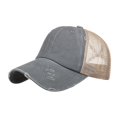 thumbnail image 3 of Unisex Men Women Solid Color Sun Hat Adjustable Baseball Cap Hip Hop Hat, 3 of 4