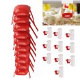thumbnail image 4 of Practical Nipple Drinkers, Automatic Chicken Drinking Fountain, Easy To Install For Chicken Poultry G1/2 Hanging Cup, 4 of 8