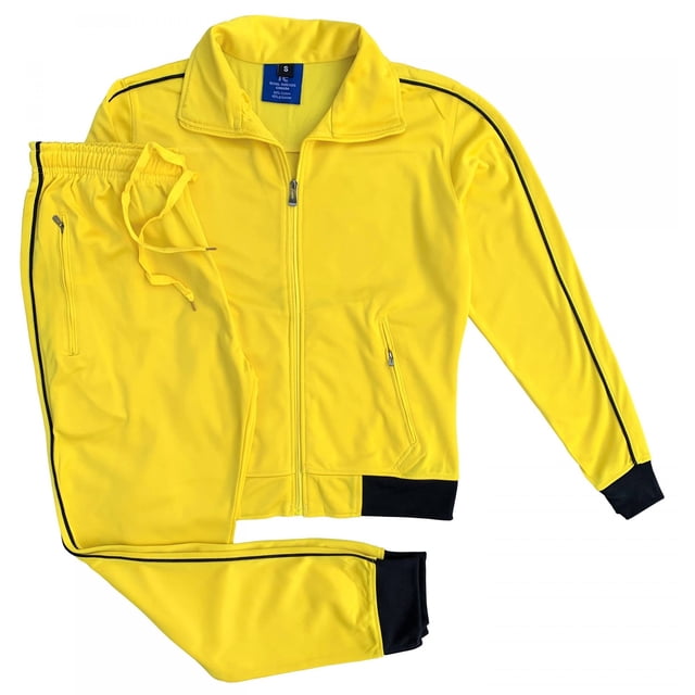 Women's Classic Jogger Tracksuit Track Jacket & Trackpants Oufit