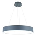 thumbnail image 1 of CWI Lighting Arenal Pendentif Tambour LED avec Finition Grise et Blanche, 1 of 6