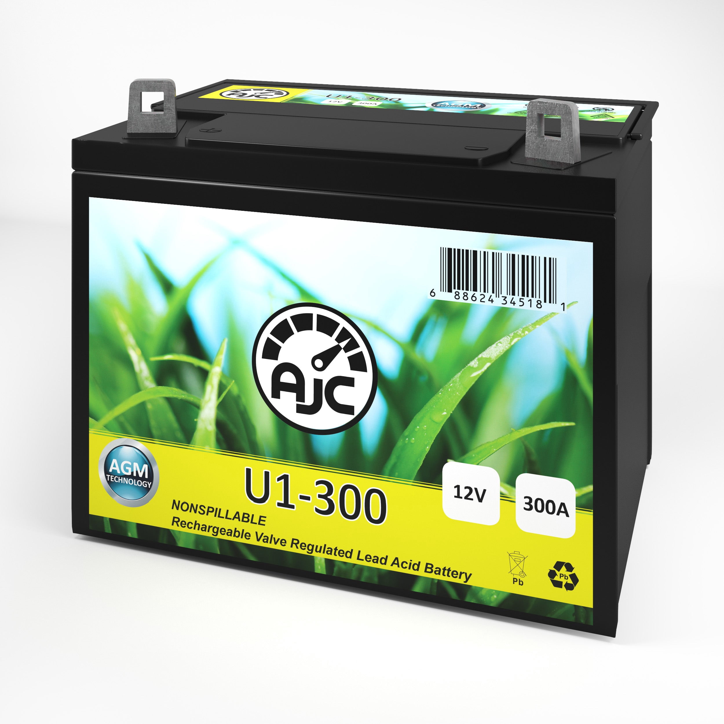 AJC Battery Compatible with John Deere F680 U1 Lawn Mower and Tractor Battery