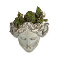 thumbnail image 3 of Woman Face Wall Planter, 3 of 5