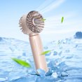thumbnail image 1 of Boovnll Portable Fan, Adjustable High Speed USB Rechargeable Fans Lightweight Compact Handheld Fan for Outdoor, Travel, Camping, Vacation, Summer Gift, Mini Fan - Fan, 1 of 6