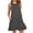 Dark Gray, variant on Xdegoge Summer Sleeveless Tank Dress for Women Casual Crewneck Loose Fit Sundress with Pockets Soft Lightweight Flowy Swing Dress Everyday Wear Beach Vacation A Line Fashion Tunics