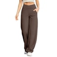 thumbnail image 1 of Fgnfyis Pantalon de Yoga pour Femmes, Gainant, Exercice, Mise en Forme, Course, Taille Haute, Long, Extensible, Confortable, pour Femmes, Brun, TTG, 1 of 7