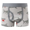 thumbnail image 1 of MIASHUI Boxeurs pour Garçons, Petits Garçons, sous-Vêtements en Coton à Imprimé, Lot de 1, 6-7 Ans, 1 of 2