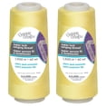 thumbnail image 1 of UNIQUE CREATIV TRULOCK polyester fil de surjet 1500 m (1640 yd), jaune, 1 of 6
