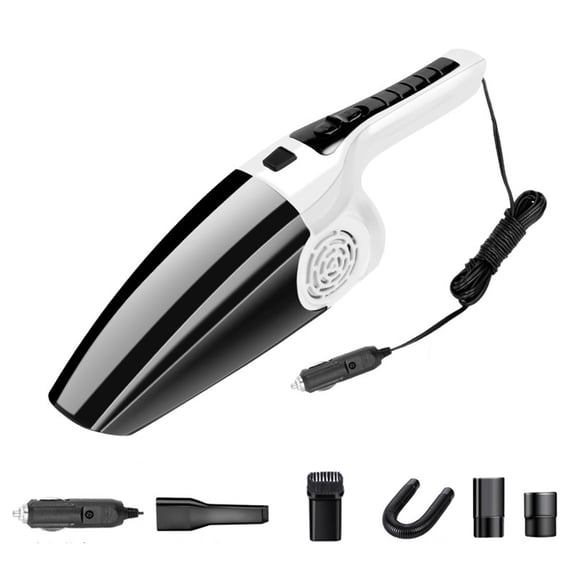 Automotive Vacuum Cleaner, Dry And Wet Dual Purpose, Strong Suction 120W, High-power Car Mounted Vacuum Cleaner