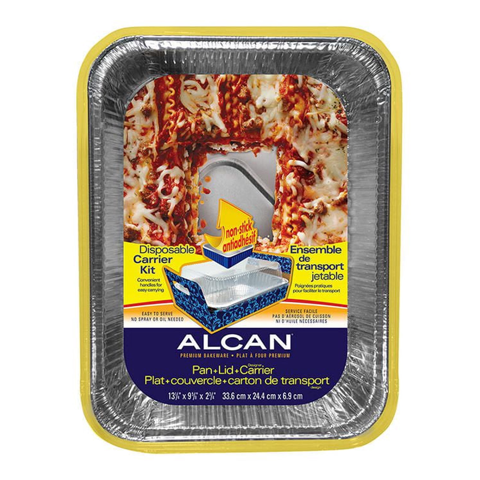 Alcan® Lasagna Pan Carrier w/Lid Aluminum Foil Pan - Walmart.ca