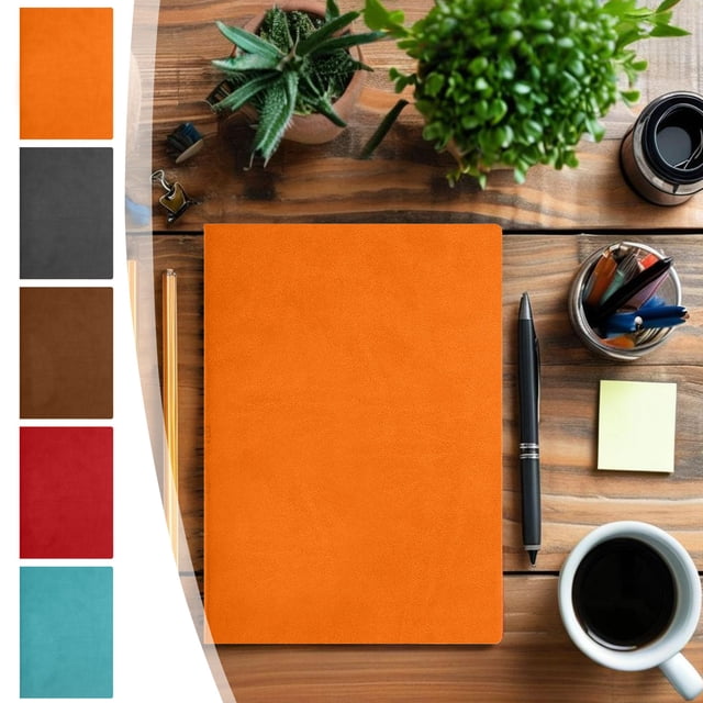 Notebook Stationery Thickened Notepad Leather Bound Handbook Small Fresh Book for Home Office Travel Professional Use Work Study