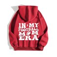 thumbnail image 4 of WEAIXIMIUNG Sweat à Capuche pour Enseignant 3X, Imprimé Lettre de Football pour Femmes (Style 3), 4 of 4