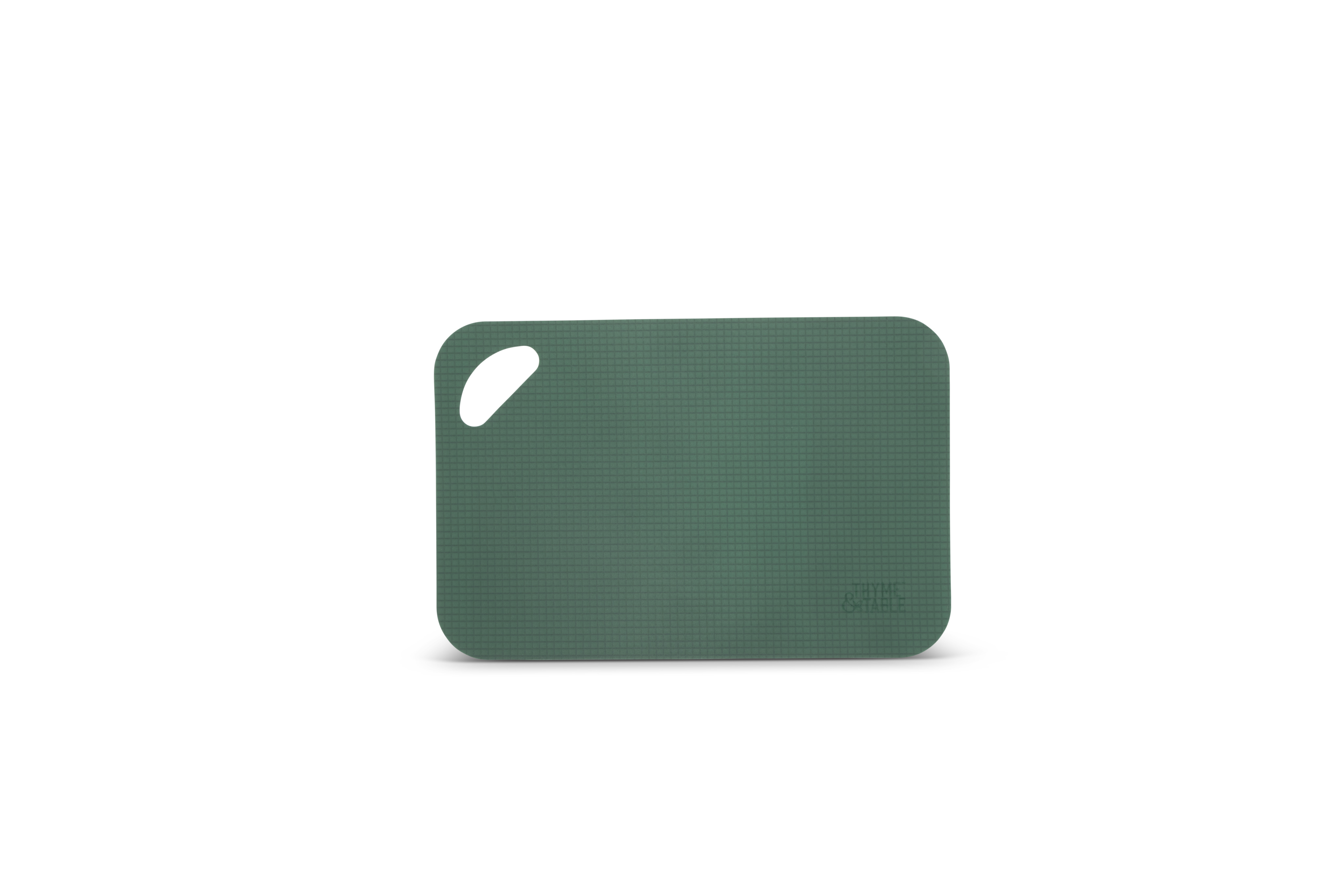 Ensemble de 20 couteaux et planches à découper en acier inoxydable Thyme & Table, vert