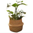 thumbnail image 1 of Amdohai Handmade Woven Planter Round Shape Picnic Container Storage Basket Garden, 1 of 7