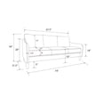 thumbnail image 3 of DHP Marbella 3-Seater Sofa, 3 of 9