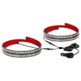 thumbnail image 2 of ZheElen 2 Pcs/Ensemble Bande Lumineuse LED de Sécurité pour Véhicules de Construction Premiers Intervenants 70 Pouces Rouge+rouge, 2 of 6