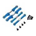 thumbnail image 4 of Bunblic 1/14 RC Car Adjustable Tie Rod Set Linkage Link Set Durability Easy to Install Accessory Premium Metal RC Car Parts for 14208 Blue, 4 of 8
