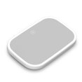 thumbnail image 4 of Car Sunshade Clip-on LED Makeup Mirror ABS Dimmable Cosmetic Mirrors USB Circle Light Low Power Consumption Automotive Accessory White, 4 of 9