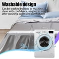thumbnail image 5 of SROBPTY Bed Sheets, Solid Color Ease Friendly Washable Sheets Luxurious Silk Bedding, 5 of 5