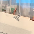 thumbnail image 1 of Transparent Plastic Clip for Documents and Small Bills Dovetail Design with Long Tail Flexible and Stable Grip Rust-Proof for Long-Term Storage Suitable for Office School and DIY Projects Lightweight, 1 of 6