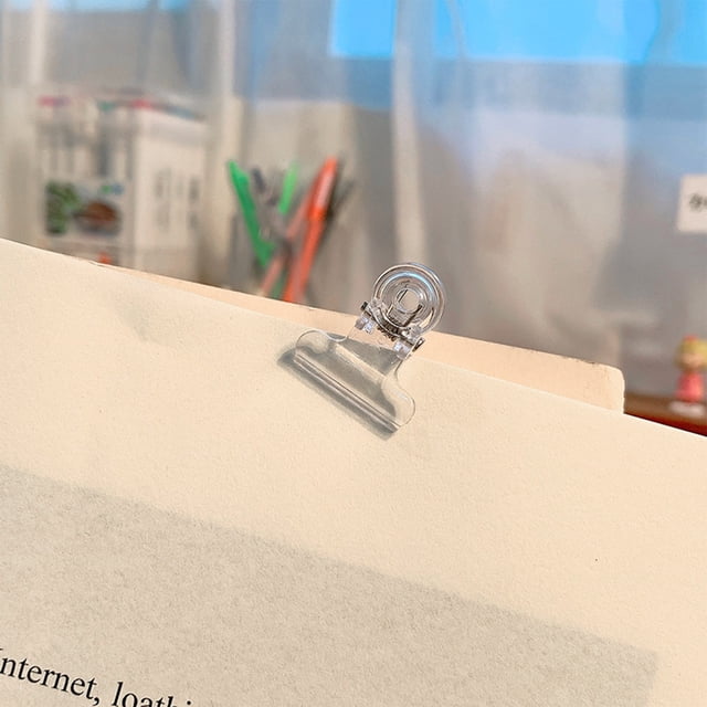 Transparent Plastic Clip for Documents and Small Bills Dovetail Design with Long Tail Flexible and Stable Grip Rust-Proof for Long-Term Storage Suitable for Office School and DIY Projects Lightweight