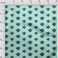 thumbnail image 3 of oneOone Viscose Chiffon Light Mint Green Fabric Tea Kettle Craft Projects Decor Fabric Printed By The Yard 42 Inch Wide-SQ, 3 of 4