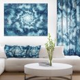 thumbnail image 1 of Blue Snowy Fractal Flower Design - Floral Art Canvas Print, 1 of 3
